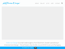 Tablet Screenshot of kellermandesign.com